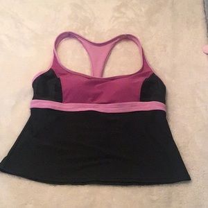 Danskin Swim Tankini Top Or Athletic top   size 12-14 large.  🏃